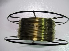 5 LB Yellow Jewelers Brass Wire 14 ga 2.0mm Diameter Spool 260' Feet Craft
