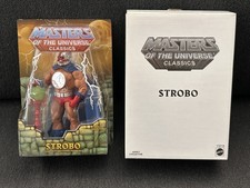 MOTU Classics STROBO Masters Of The Universe He-Man New MOC Sealed Shipper NIB