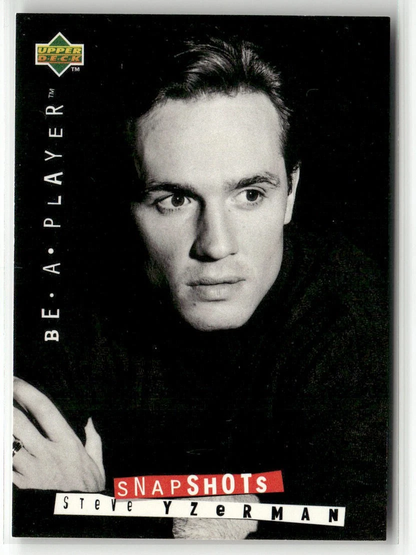 1994-95 UPPER DECK BE A PLAYER #R115 STEVE YZERMAN DETROIT RED WINGS
