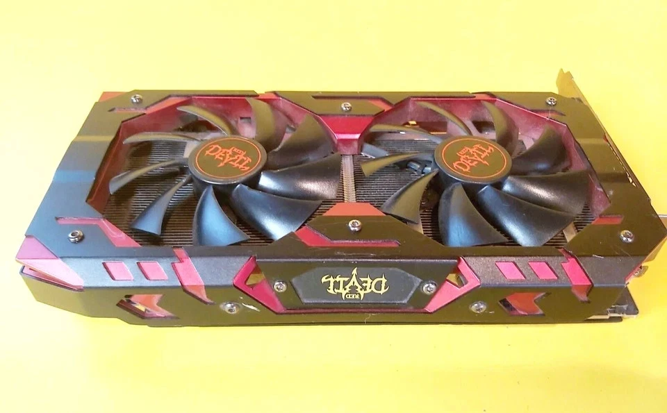 POWERCOLOR RED DEVIL AXRX580 8GBD5-3DH/OC 8 GB GDDR5 AMD RADEON GRAPHICS CARD 🔥 - Image 2 of 4