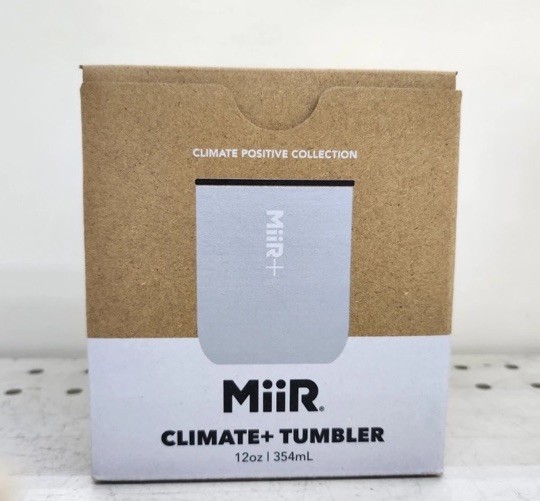 NEW Miir 12oz Climate+ Tumbler - Silver