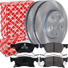 FEBI BREMSSCHEIBEN 276mm + BELÄGE VORNE passend für OPEL ASTRA K Limo + Kombi