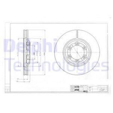 Disque de frein Isuzu D-MAX