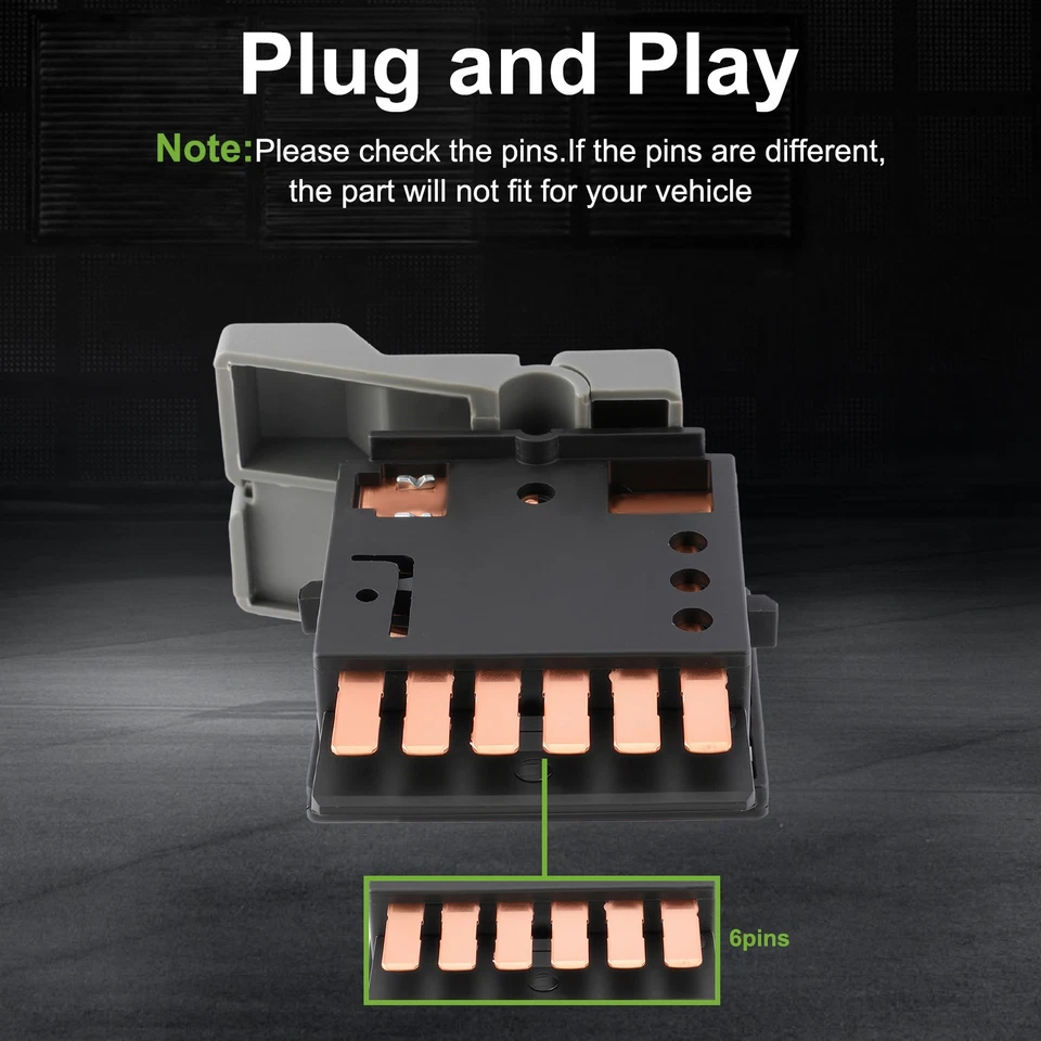 Interruptor de faros gris 15693548 para camioneta Chevy GMC C1500 C2500 3500 1990-1994 Foto 2 de 4