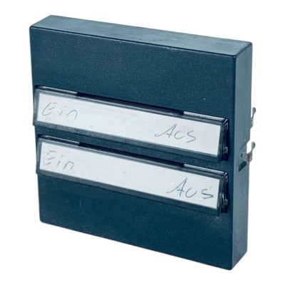 Gira 882 28 EIB touch sensor 2 x title block / system 55 / anthracite