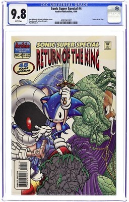 Sonic Super Special #4 CGC 9.8 1998 4591061007