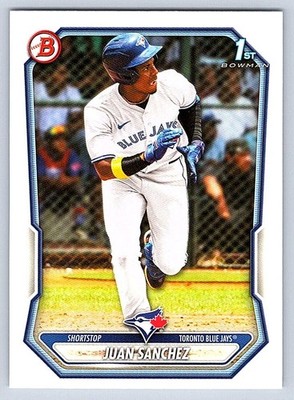 JUAN SANCHEZ BLUE JAYS RC 1st card  2026 BOWMAN PROSPECTS #BP-25