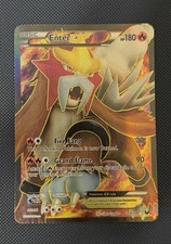 Entei EX - 103/108 - Pokemon Dark Explorers Black & White Full Art Rare Card NM