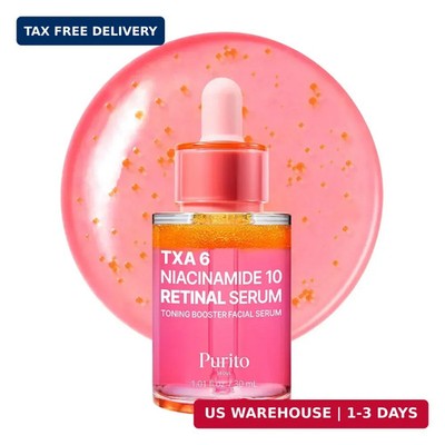 PURITO TXA 6% + Niacinamide 10% Facial Serum | for Dark Spots, Hyperpigmentation