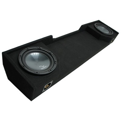 1988-1998 Chevy CK Silverado Ext Truck Harmony R124 Dual 12'' Sub Box Enclosure