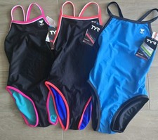 TYR Swimsuit Women's Hydra Span Reversible Diamondfit Bundle Of 3 Size 30 New