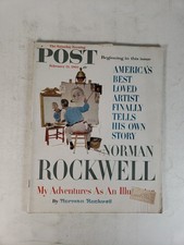The Saturday Evening Post February 13, 1960; Normal Rockwell, State University The Saturday Evening Post February 13, 1960; Normal Rockwell, State University