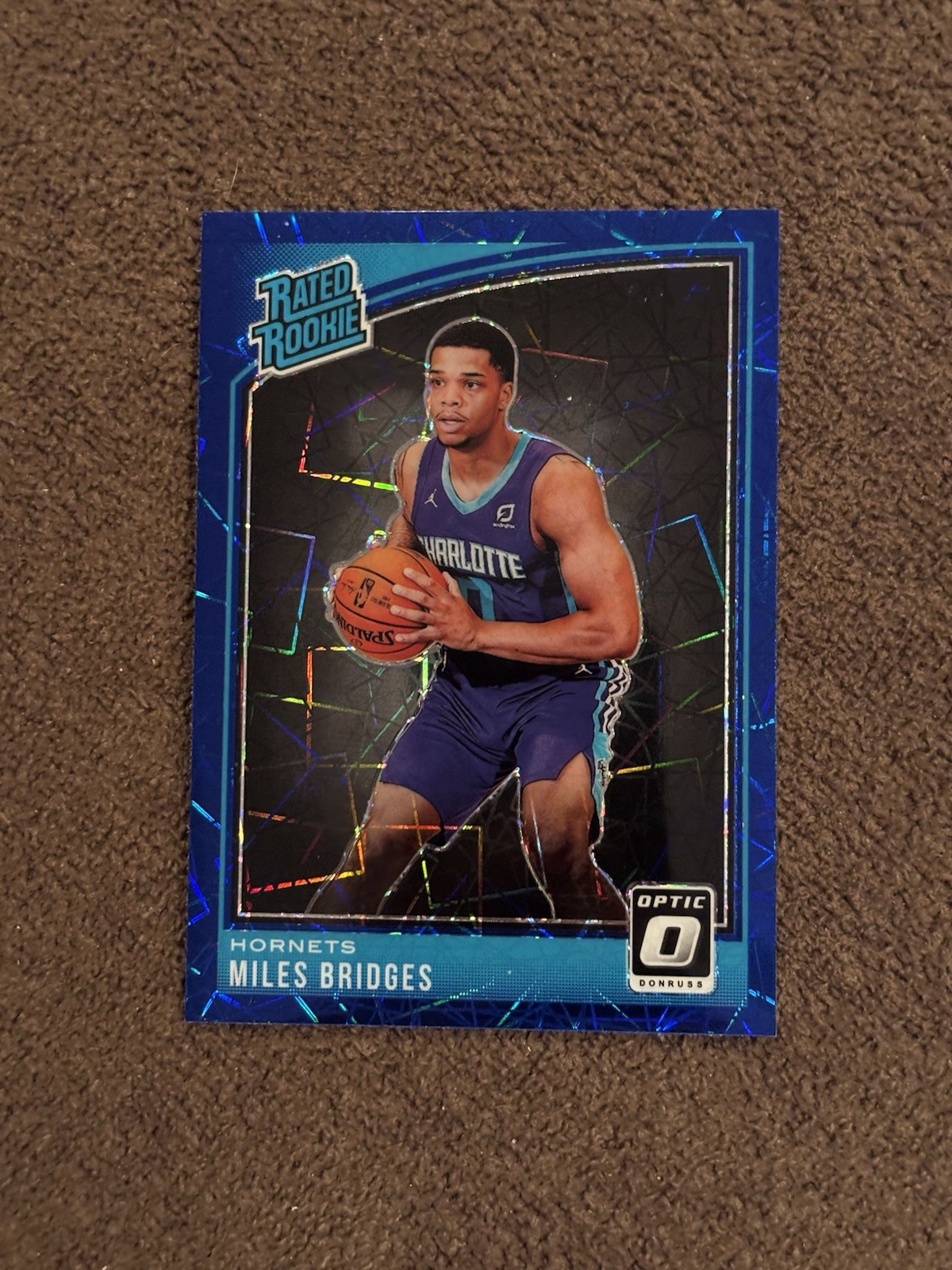 Miles Bridges 2018-19 Optic Blue Velocity Rated Rookie #172