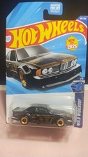 2025 Hot Wheels Bmw 635 Csi Black Diecast 164 Scale Wild Widebody Series 15