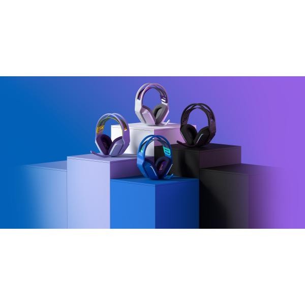Logitech G G733 Auricolare Wireless A Padiglione Gaming Blu (G733 LIGHTSPEED HEA - Immagine 2
