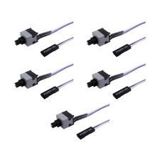 ATXs Power Switcher Cord 2Pin 50cm Computer Motherboards Reset Button Connection