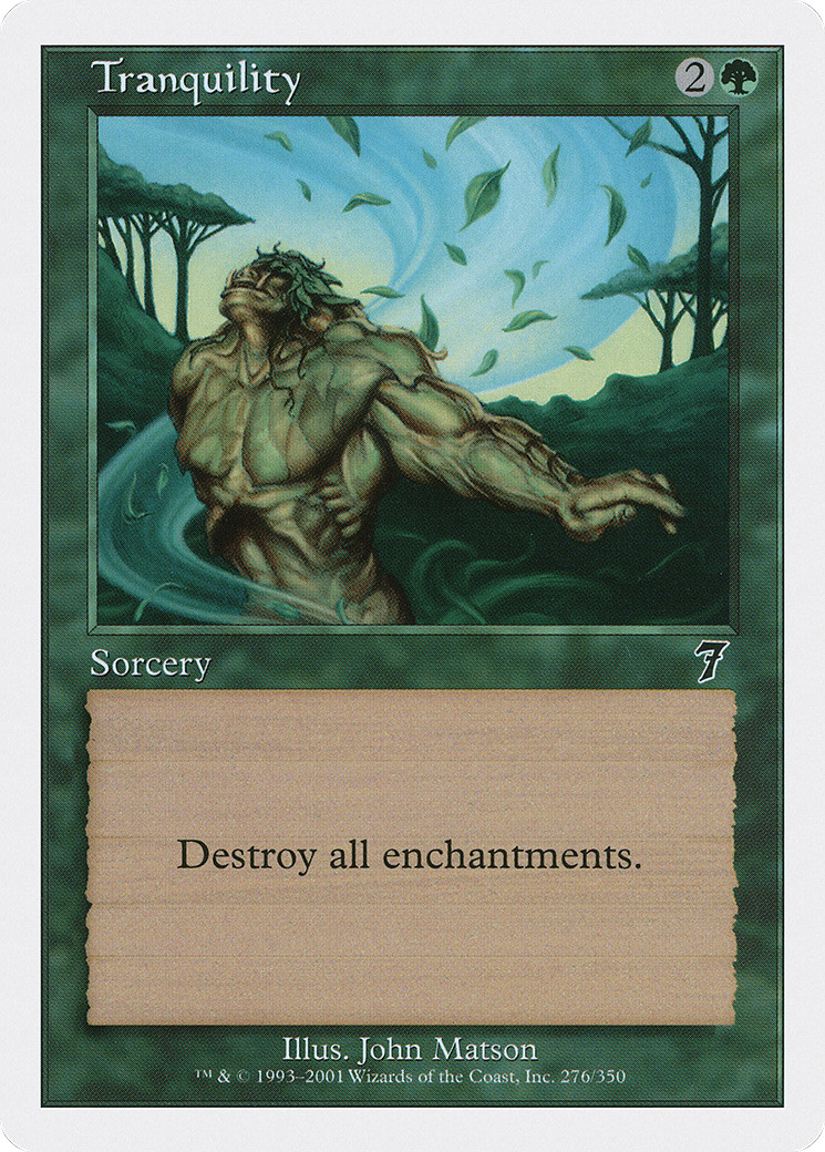 Tranquility #276 (Foil) (MP) 7th Edition 7ED Magic MTG