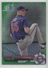 2017 Bowman Chrome Prospects Mega Box Green Refractor 56/99 Tyler Jay 0q3