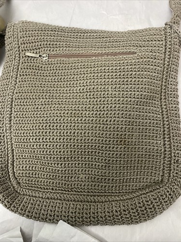 Vintage graue Handtasche Kunststoff Perlen Handtasche Tasche Schultertasche. Pferd 12x12. V12 - Bild 8 von 14