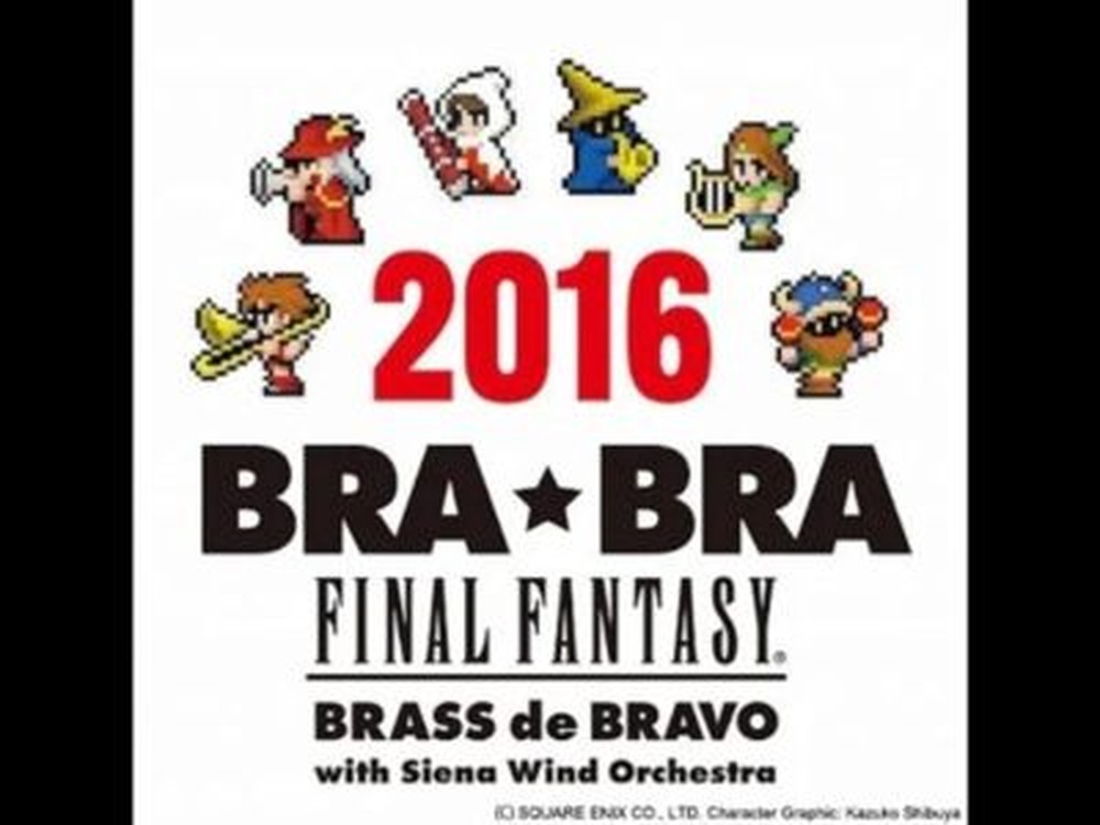 BRABRA FINAL FANTASY / Brass de Bravo-JAPAN CD BRASS BAND ARRANGEMENT
