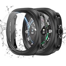 Samsung Galaxy Watch Ultra 2025/7 Ultra 47mm Screen Protector Case, Hard PC