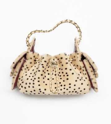 CHANEL 26A Metiers D art Beige Pony Hair Beige Mini 25 Bag Matthieu Blazy