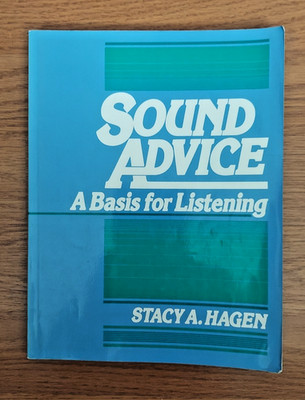 Sound Advice A Basis for Listening by Stacy A. Hagen Book 1999 Paperback GUC