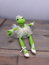 Bettina Frog Russ Plush Ballerina Lace Tutu Luv Pet 12in Tall