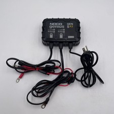 NOCO Genius GEN5X2 2-Bank 10A 12V Onboard Waterproof Marine Battery Charger