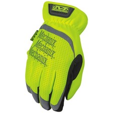 MECHANIX WEAR SAFETY HI-VIZIBILITY FASTFIT WORK MENS GLOVES REFLECTIVE YELLOW