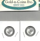 1947s & 1947s ROOSEVELT (2) SILVER DIMES BU+!  VERY NICE MINT GEMS! FREE SHIP!!