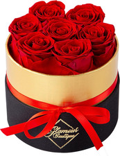 Eternal Preserved Roses in a Box, Flowers Forever, Rose Forever in a Box for Wif
