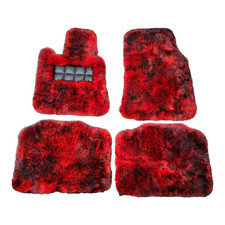 Genuine  Sheepskin Upgrade Floor Mats fits  Mercedes Maybach S500 S550 S580 S680