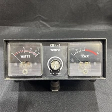 Tempo RBF-1 SWR Power Meter Wattmeter-UNTESTED