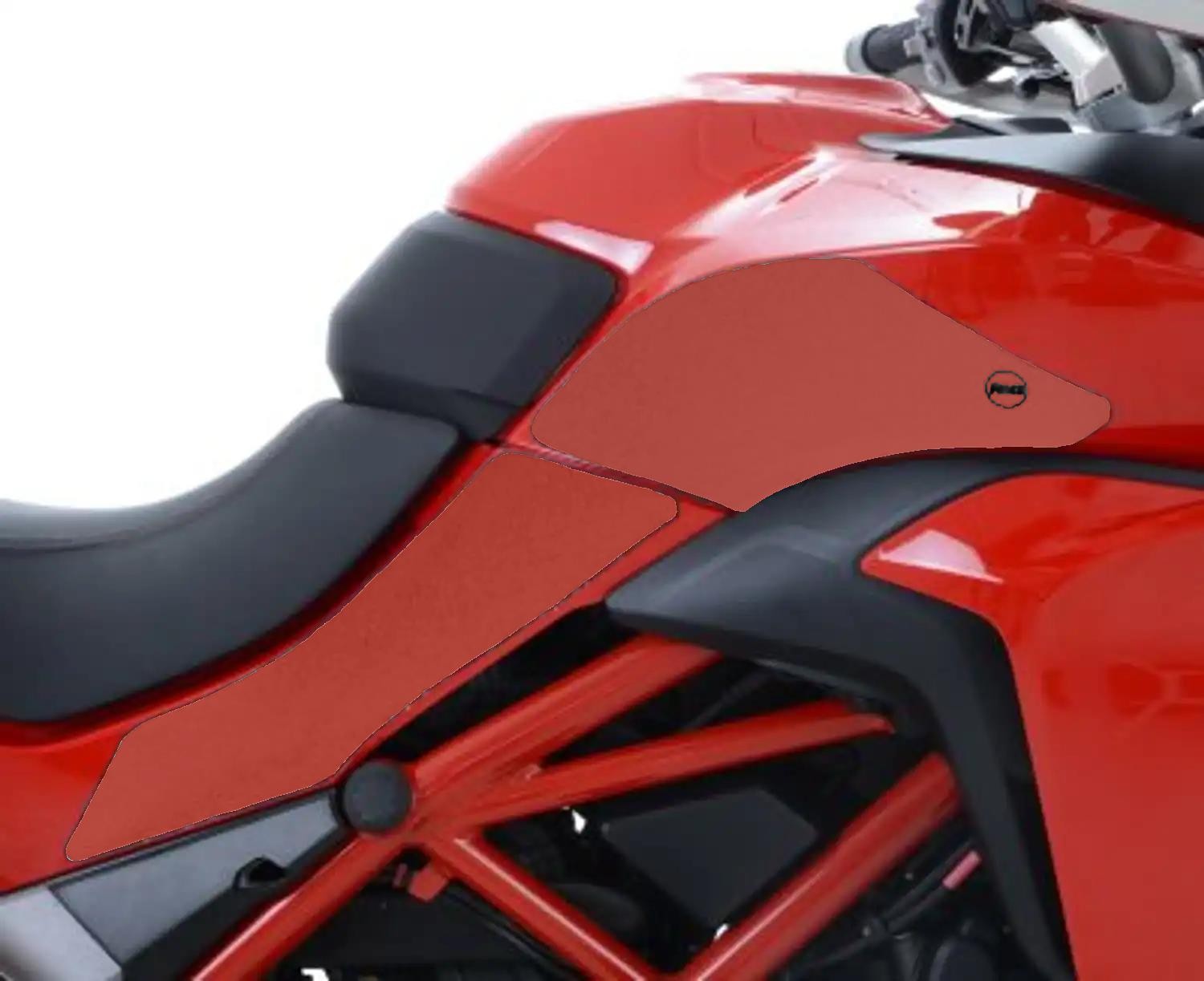 R&G Tank Traction Grips Clear (4-Grip Kit) Ducati Multistrada 1200 2015