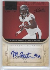 2011 Playoff National Treasures Rookie 22/25 Mason Foster #266 Auto 0c2