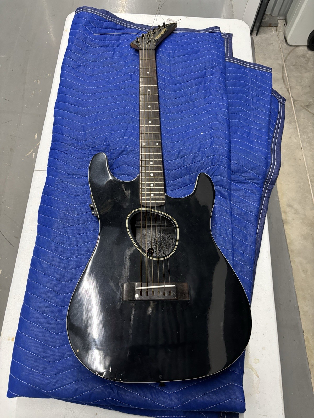 1980s Kramer Ferrington KFS-2 acoustic / electric guitar