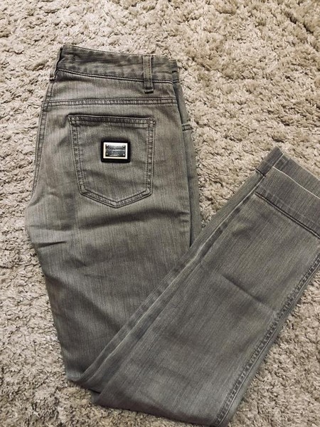 Women Dolce & Gabbana Jeans Grey 26 / S #3D12