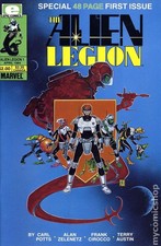 Alien Legion #1 VF 1984 Stock Image