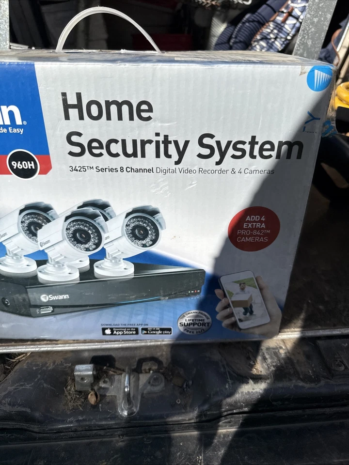 NEW Swann 960H Pro Series Security System 8 Channel Digital Video Recorder - Image 3 of 3