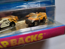 Vintage Galoob 1989 Micro Machines Snap Backs #4 Mondial Sierra F-40 6433 NEW