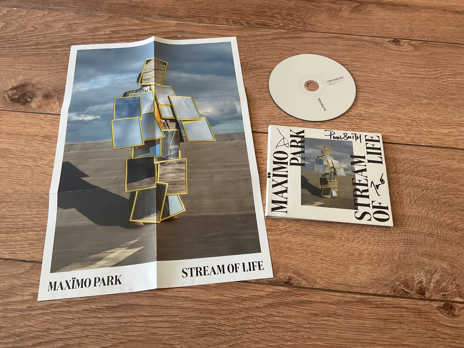 Maximo Park - Stream Of Life - CD - Signed Edition.