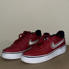 Nike Air Force 1 Low Sport NBA Varsity Red Youth Size 7Y