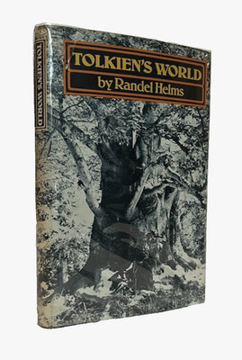 TOLKIEN'S WORLD Randel Helms JRR TOLKIEN Hobbit Lord of the Rings MYTHOLOGY 1ST
