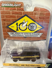 GreenLight Collectibles 2023 Chevrolet Tahoe Police Vehicle 1:64 Diecast LE