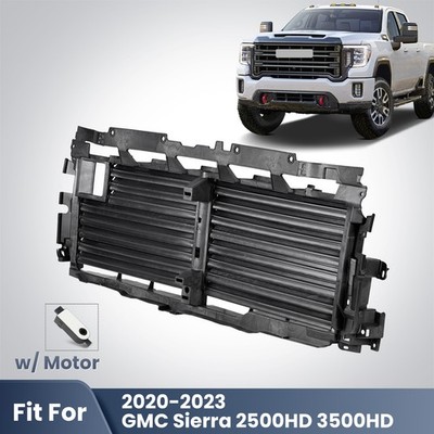 For 2020-2023 GMC Sierra 2500HD 3500HD Front Radiator Grille Shutter w/ Motor
