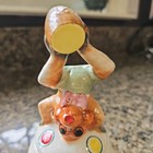 Vtg 50s Anthropomorphic Shafford Stacking Circus Monkey Salt & Pepper Shakers — photo 2