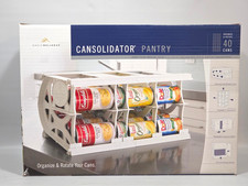 Shelf Reliance Cansolidator Pantry 40 Can Rotation Expandable Shelf