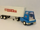 Vintage 60's Tonka Tonka Semi And Trailer  With Doors