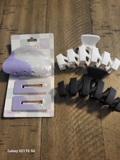 Mixed Lot Of Hair Accessories. Thick Hair Claw Clip Claw Clip Clips.